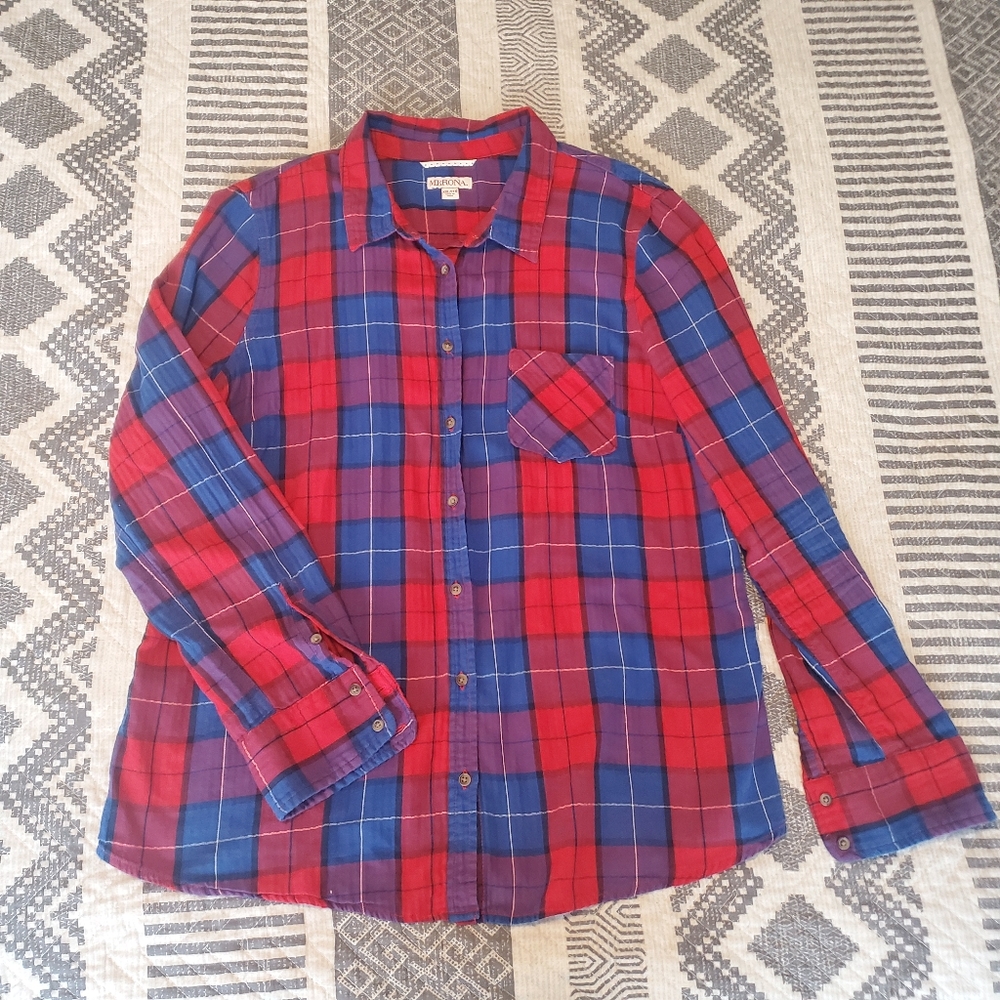 Plaid Button Up Shirt